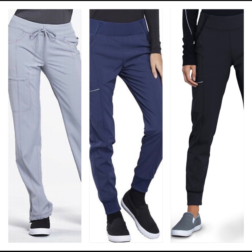 Cherokee Infinity Scrub Pants Bundle (joggers and straight leg)